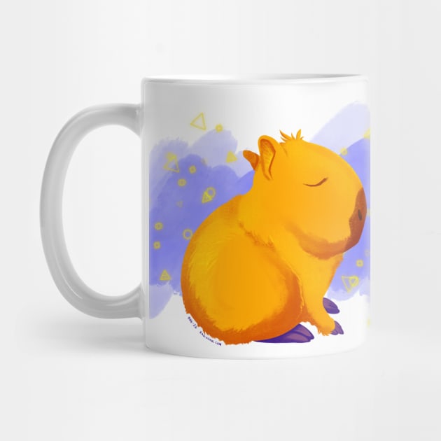 Funky Capybara by radiochio